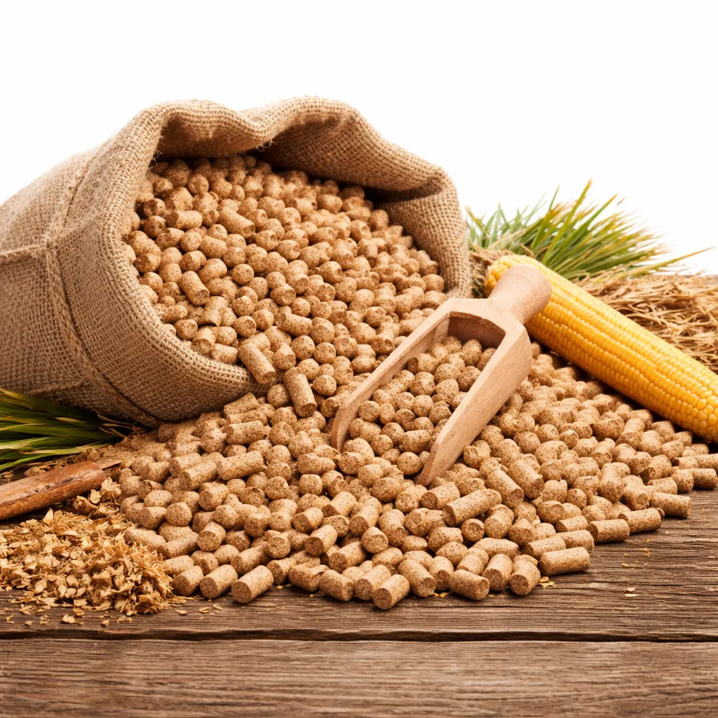 Agro waste pellets for industrial boiler fuel