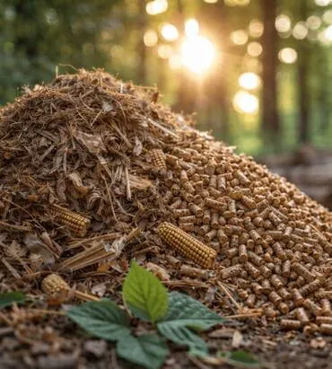 Agro waste biomass pellets